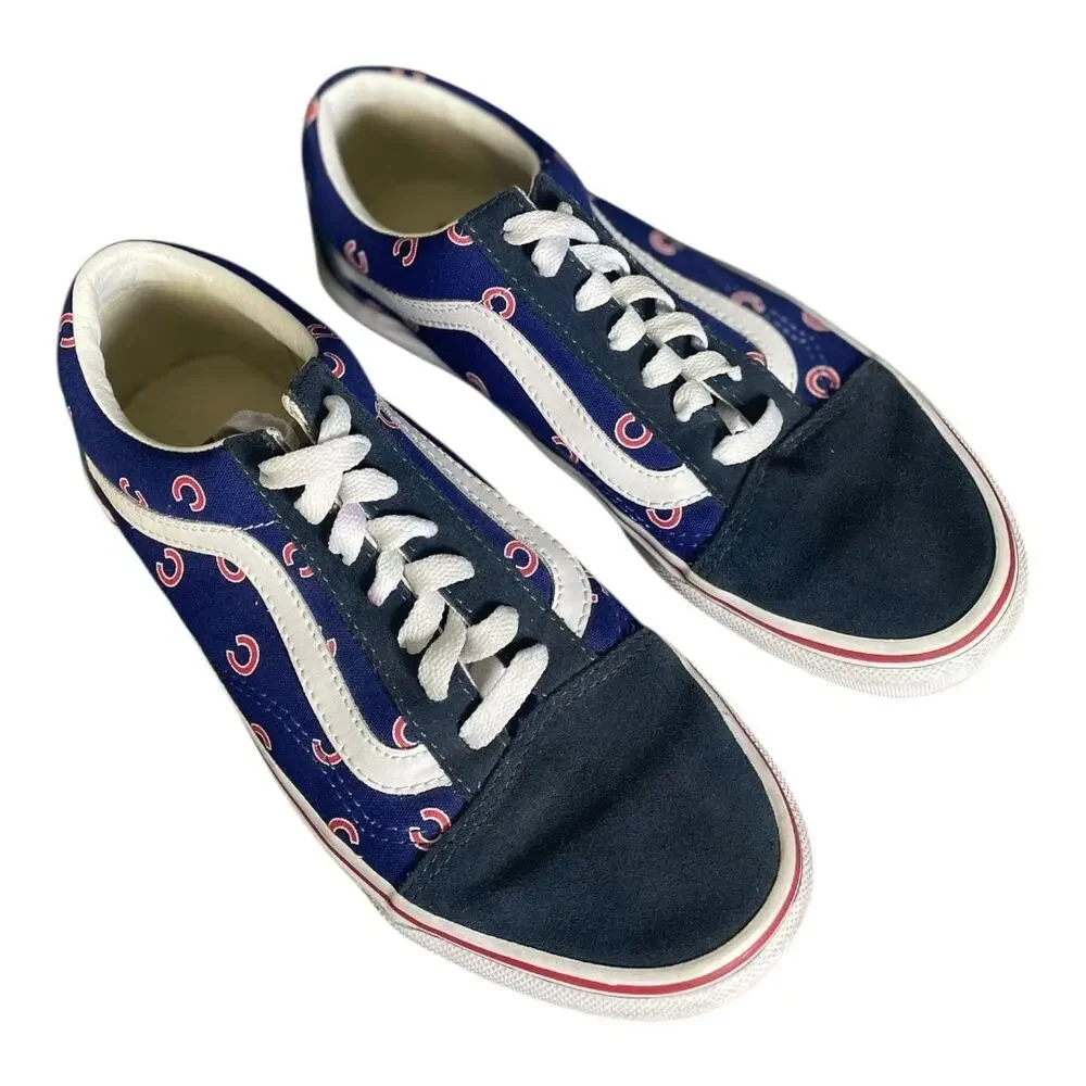 Vans Authentic MLB Chicago Cubs Women’s Sneakers Size-7.5 - Picture 8 of 9